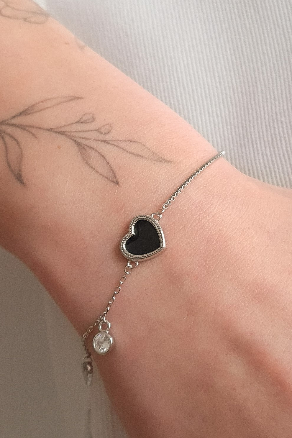 Armkettchen Black Heart