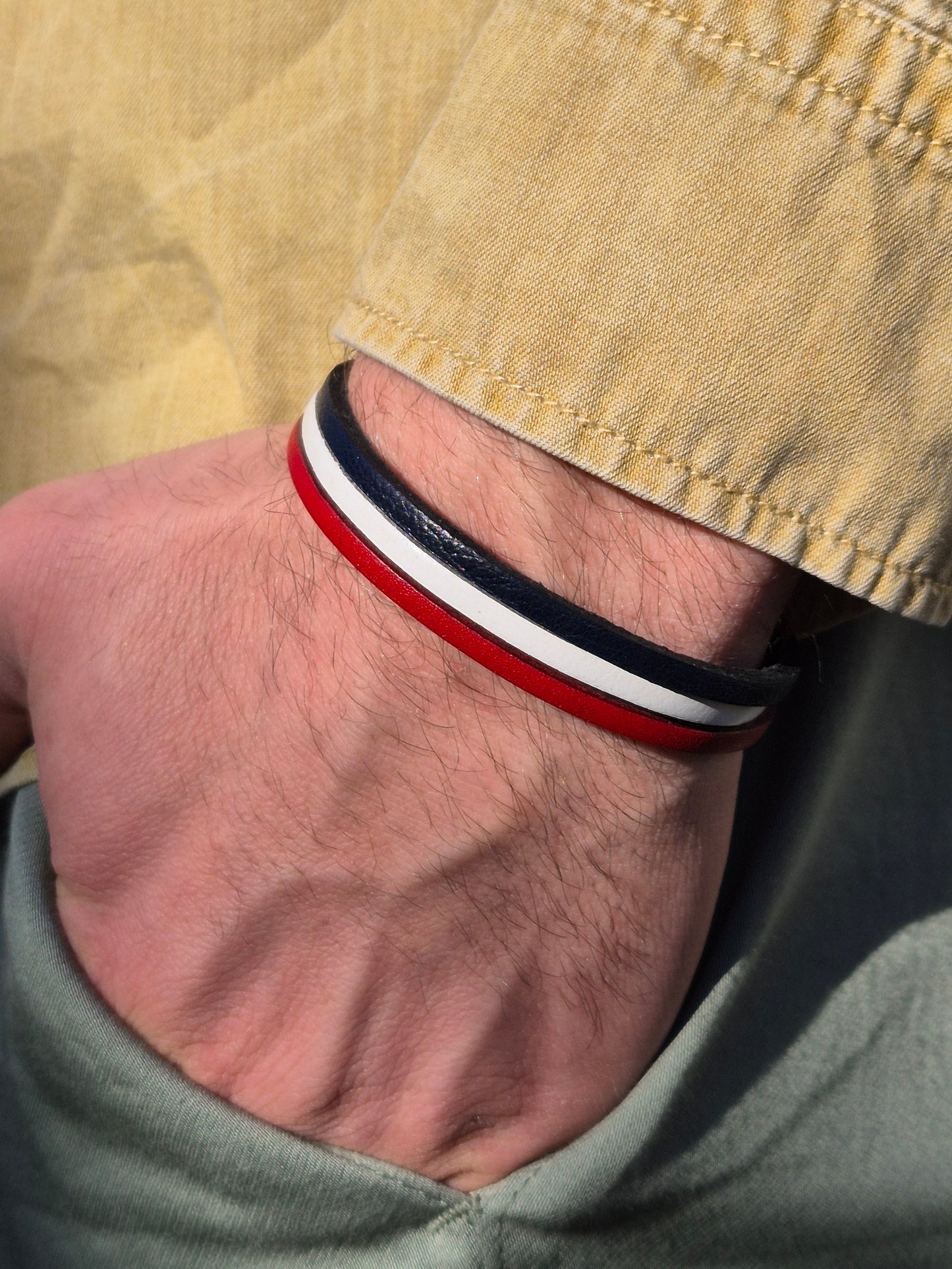 Lederarmband