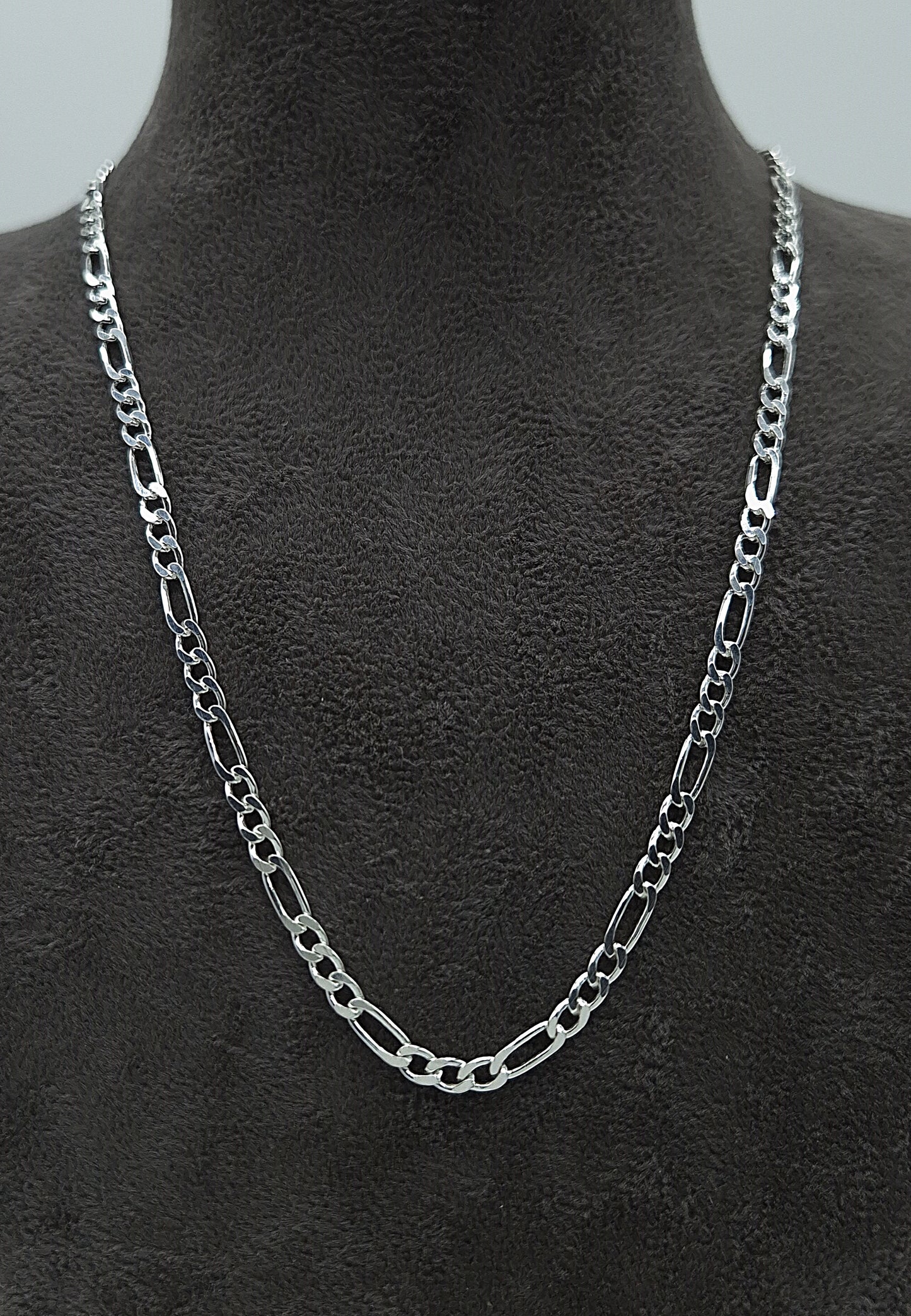 Silber Figarokette