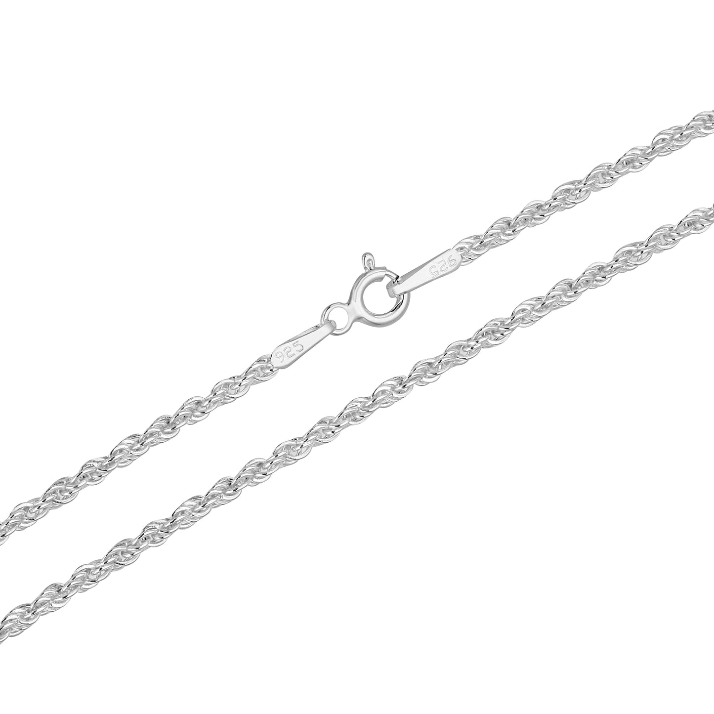 Silber Kordelkette