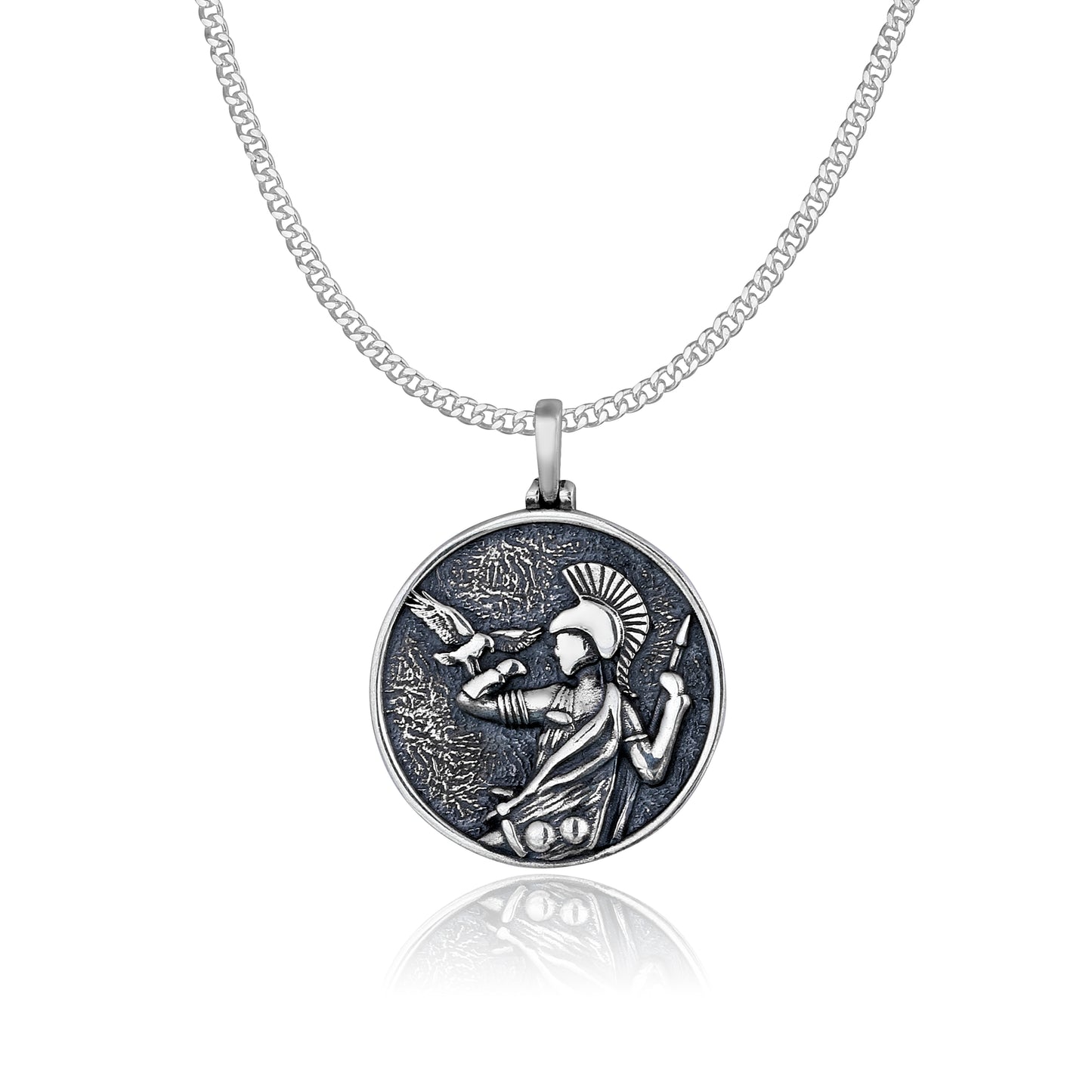 Silber Panzerkette Athena