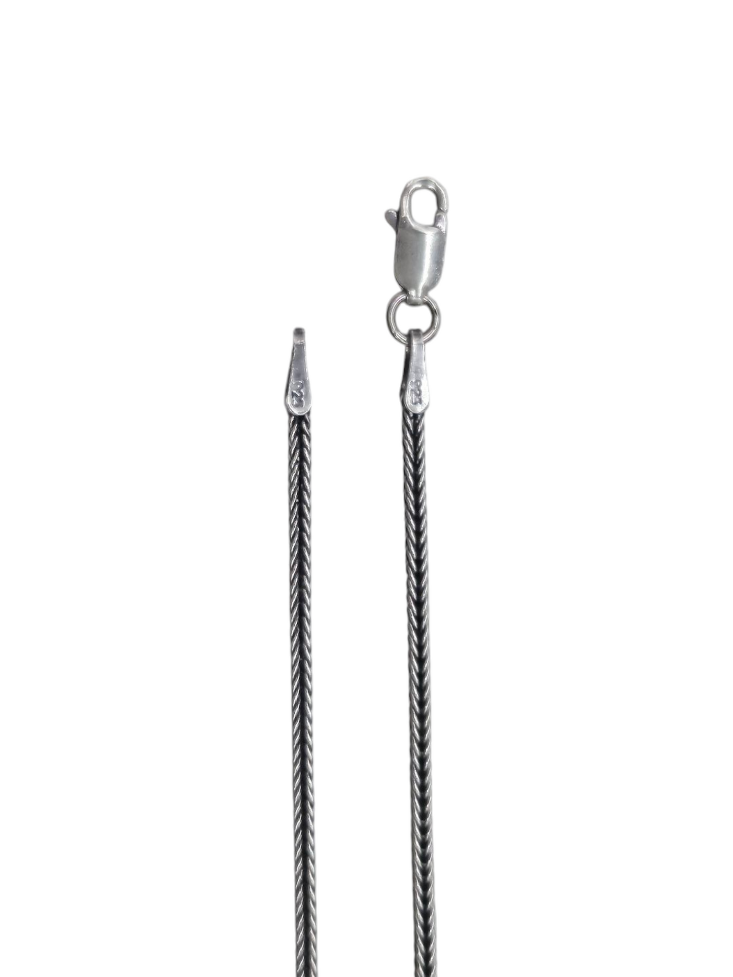Silber Fuchsschwanzkette