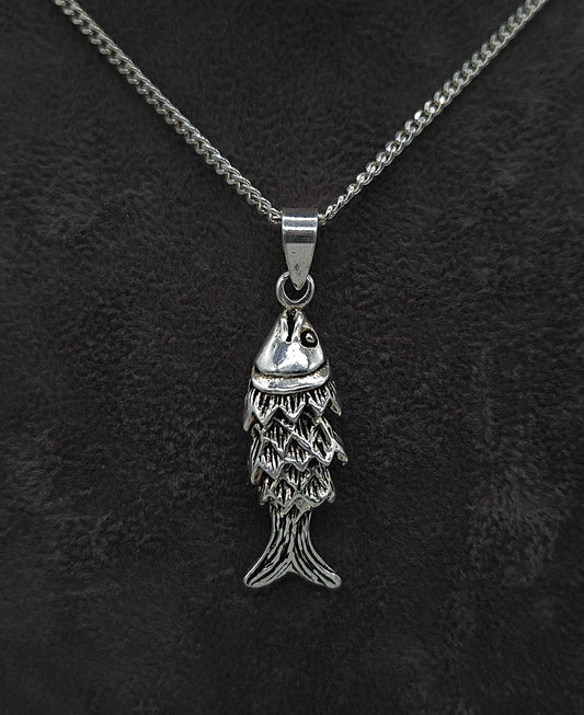Silber Panzerkette beweglicher Fisch