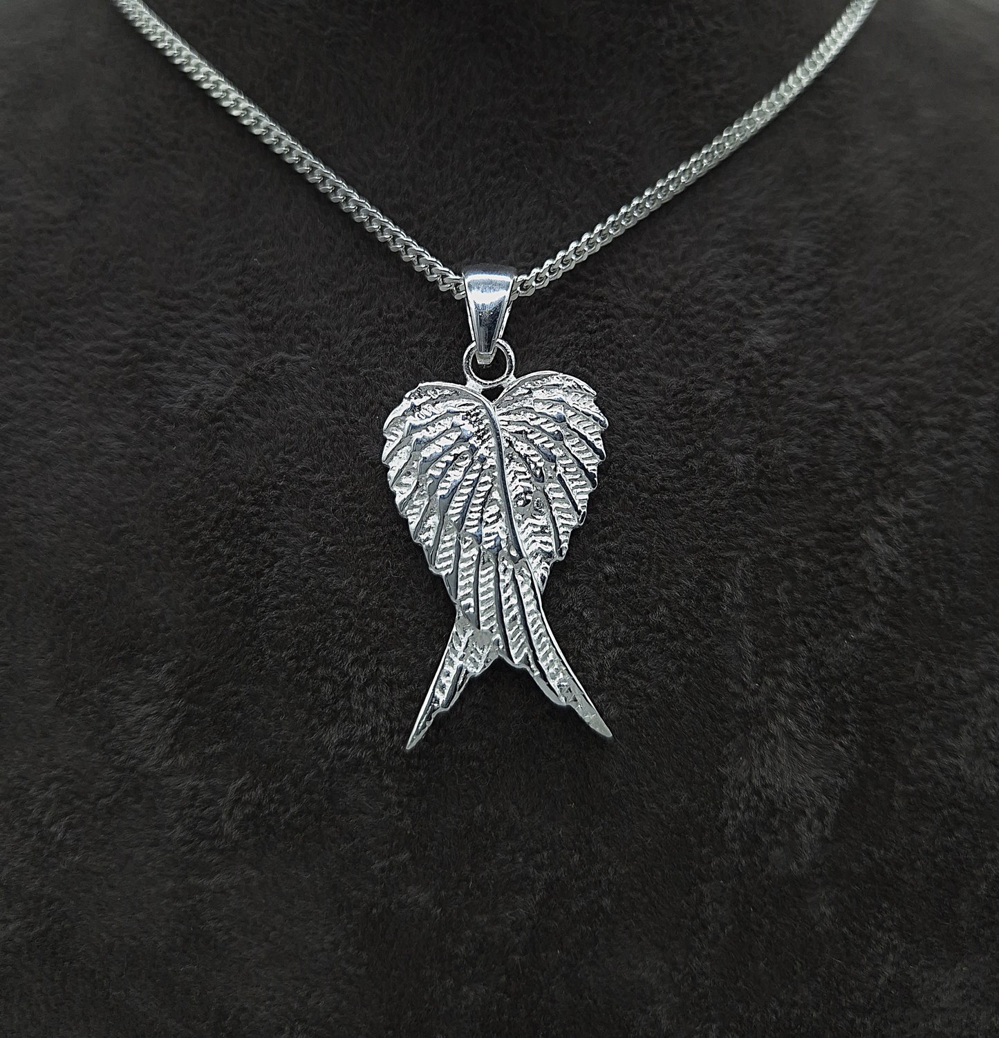 Silber Panzerkette 925 Engelsflügel