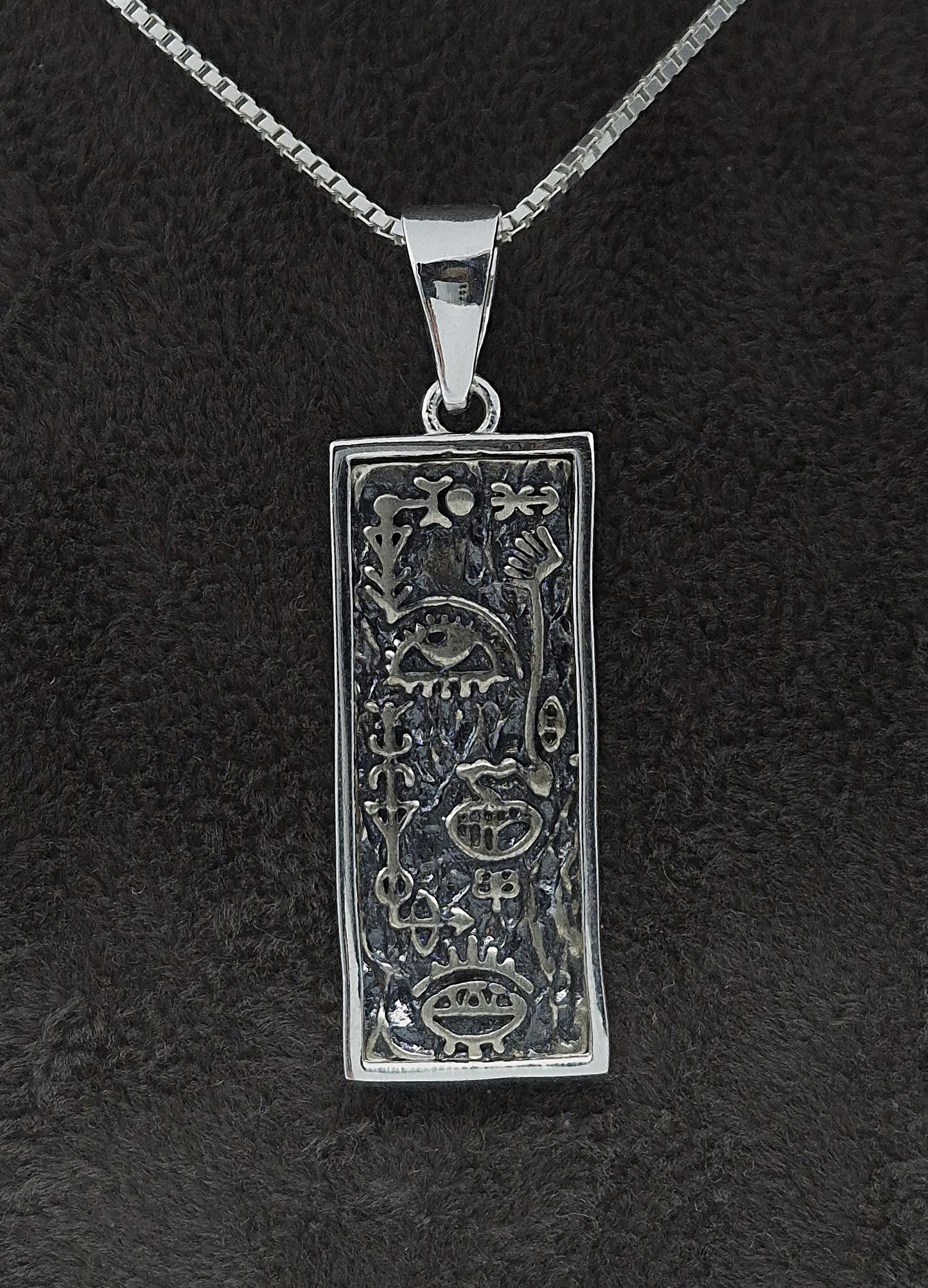 Silber Halskette 925 Mystic Anhänger