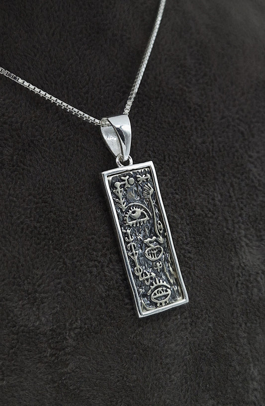 Silber Halskette 925 Mystic Anhänger