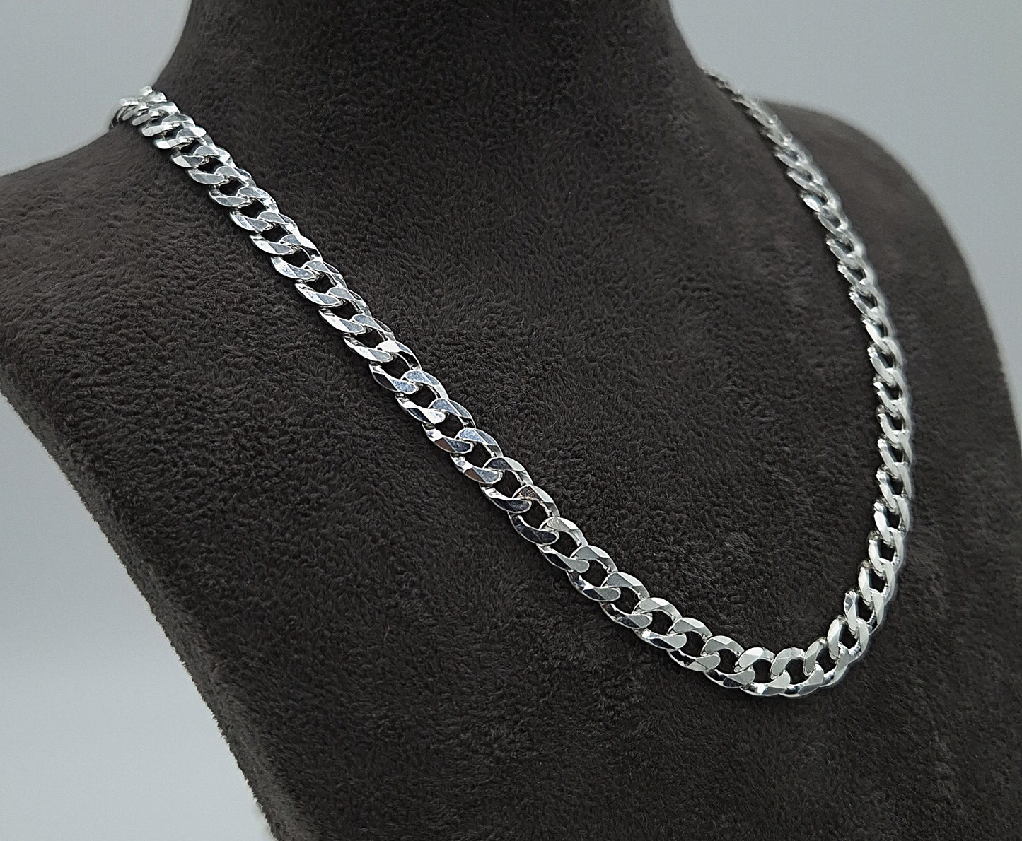 Silber Panzerkette 5mm