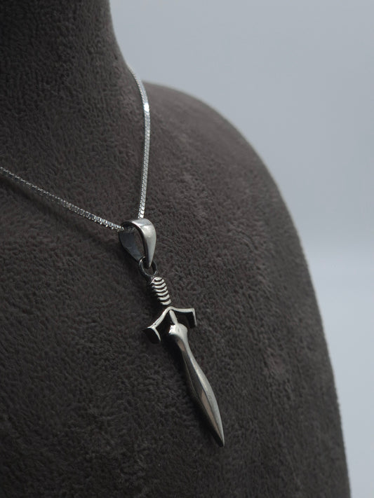 Silber Venezianerkette - Fuchsschwanzkette - Panzerkette 925 Schwert