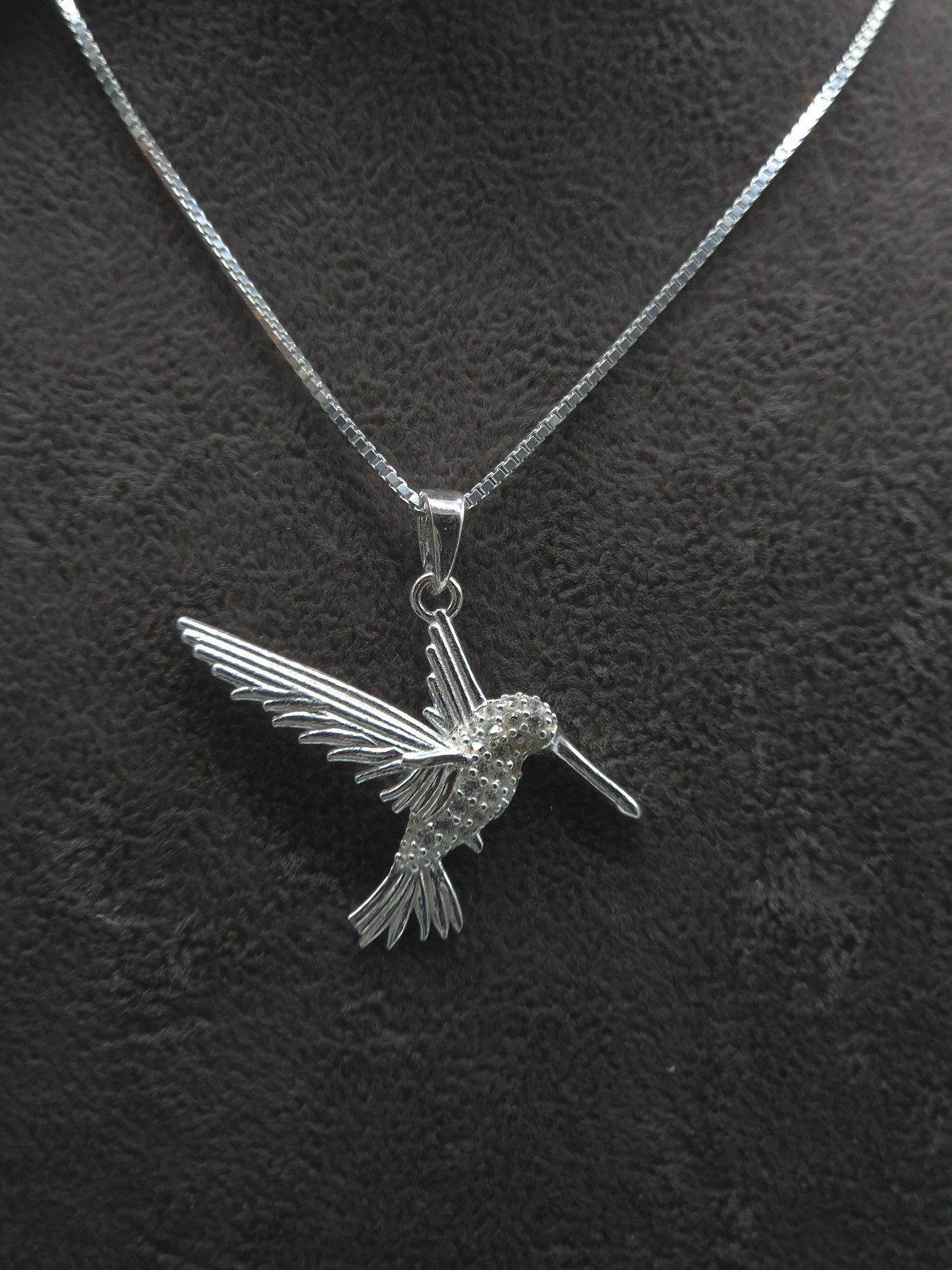 Silber Panzerkette oder Venezianerkette 925 Kolibri