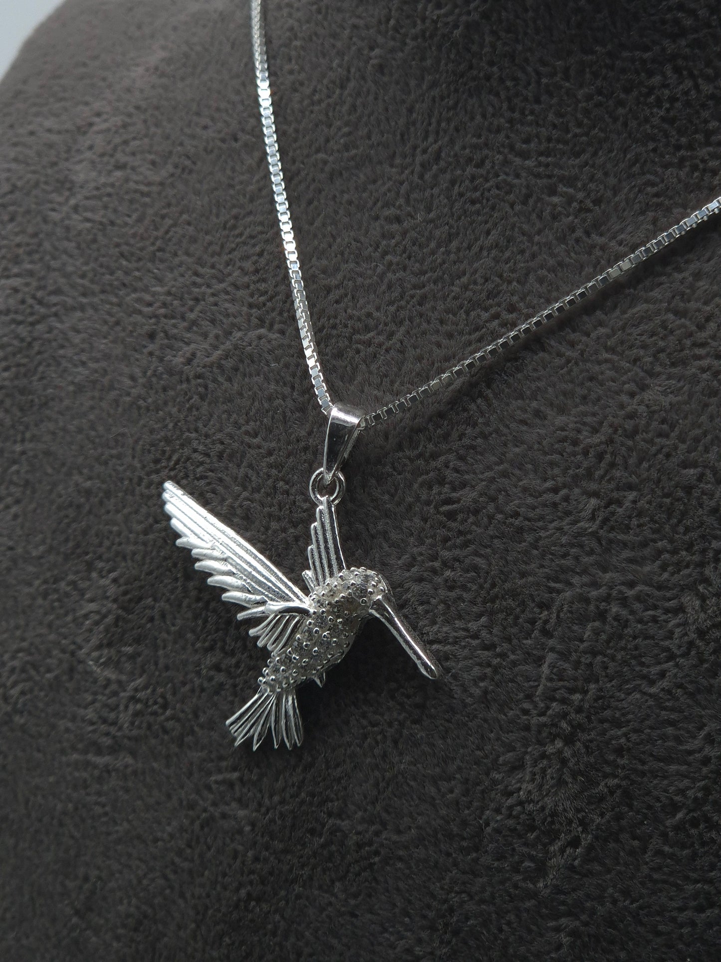 Silber Panzerkette oder Venezianerkette 925 Kolibri