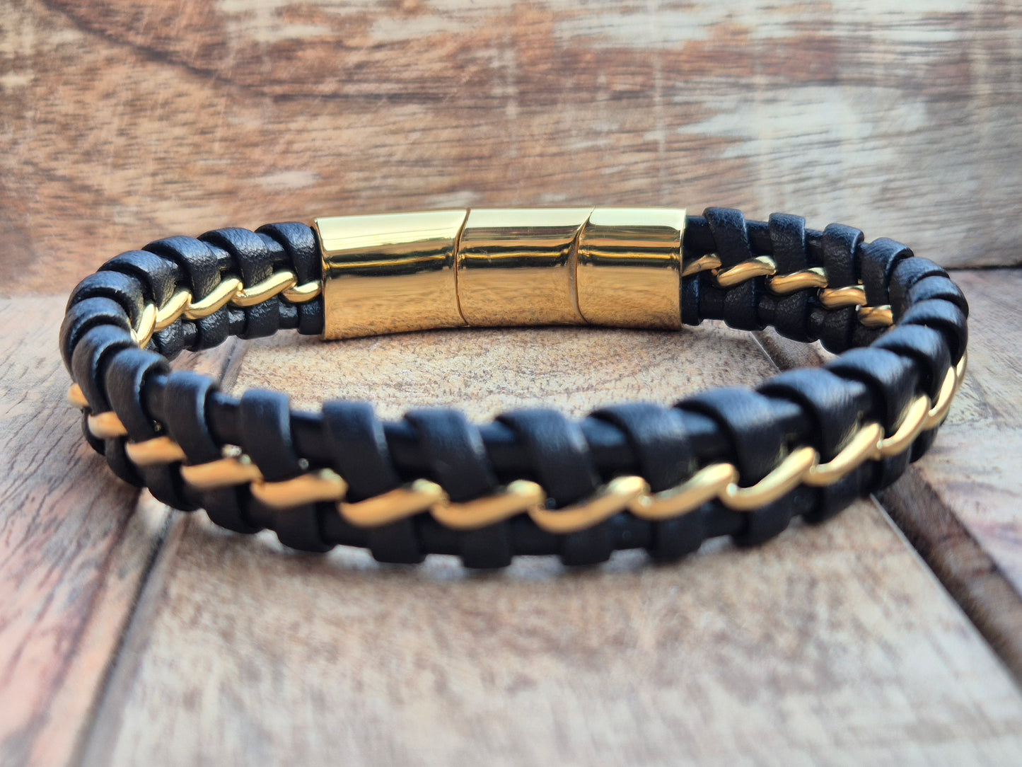 Lederarmband mit Verlängerungsglied Nexor