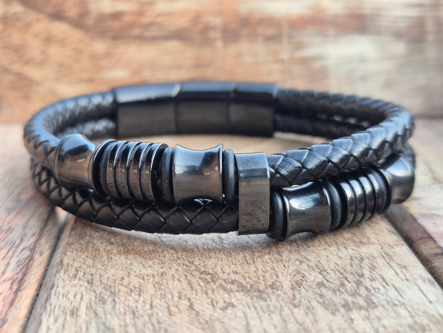 Lederarmband mit Verlängerungsglied Xyro