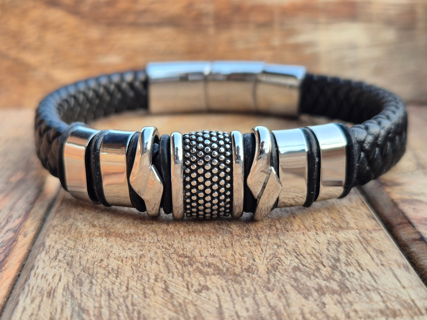 Lederarmband mit Verlängerungsglied Avenox