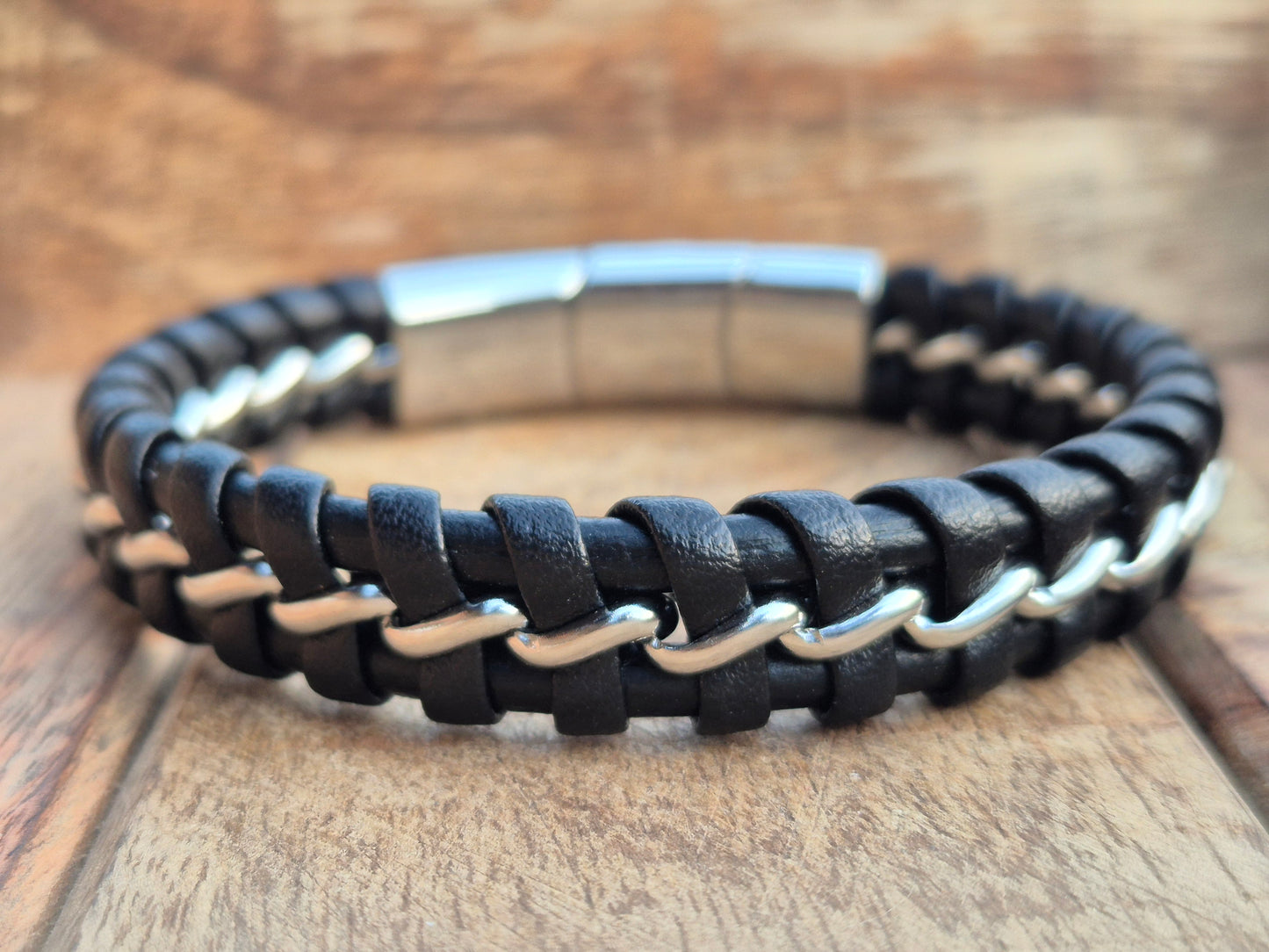 Lederarmband mit Verlängerungsglied Nexor