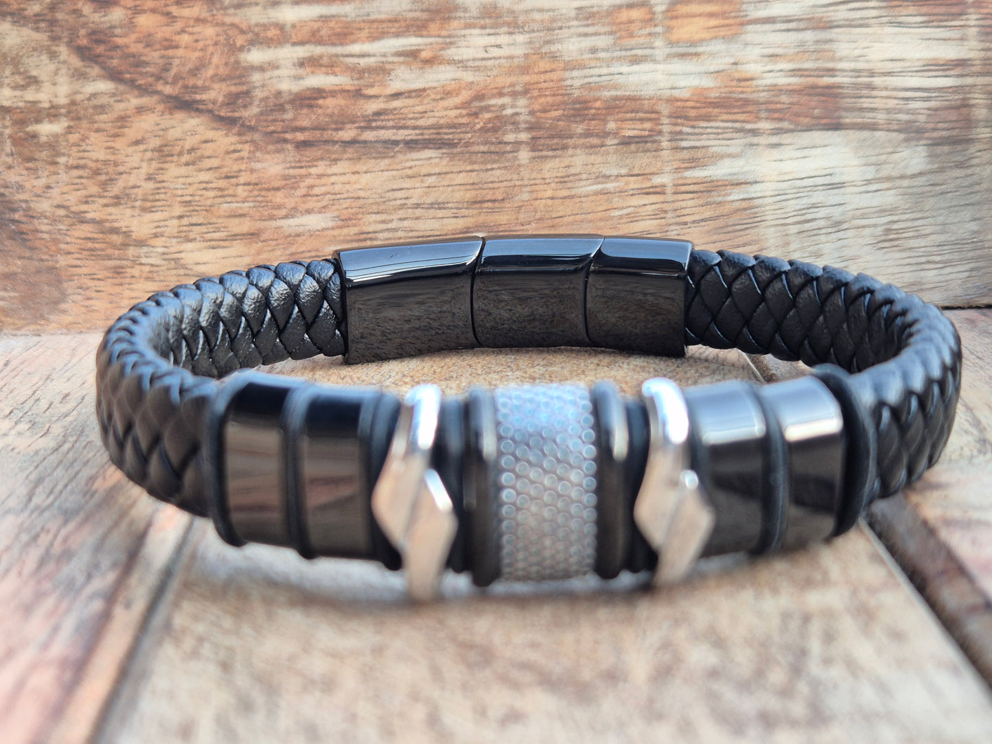 Lederarmband mit Verlängerungsglied Avenox