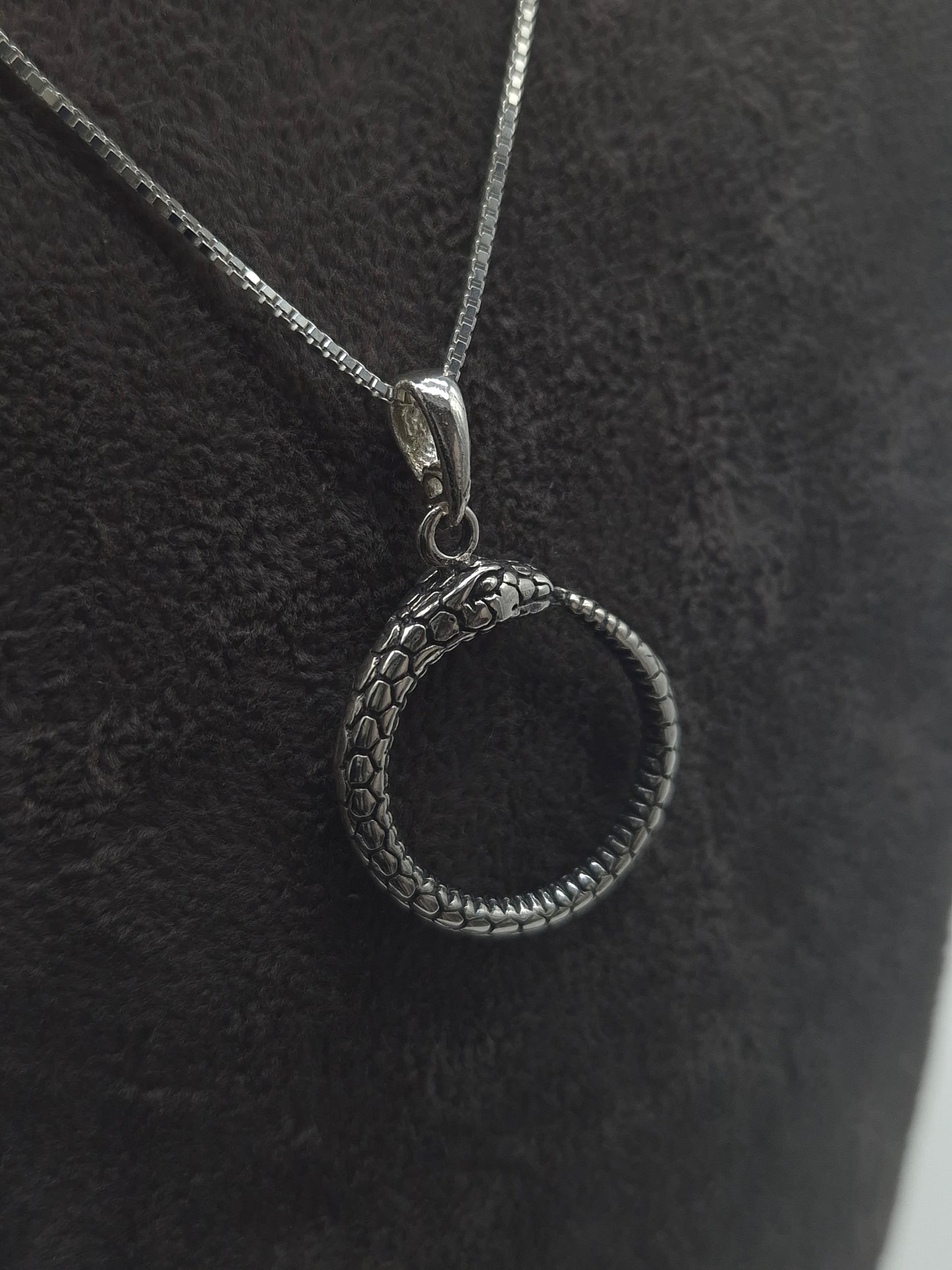 Silber Venezianerkette - Fuchsschwanzkette - Panzerkette 925 Schlange