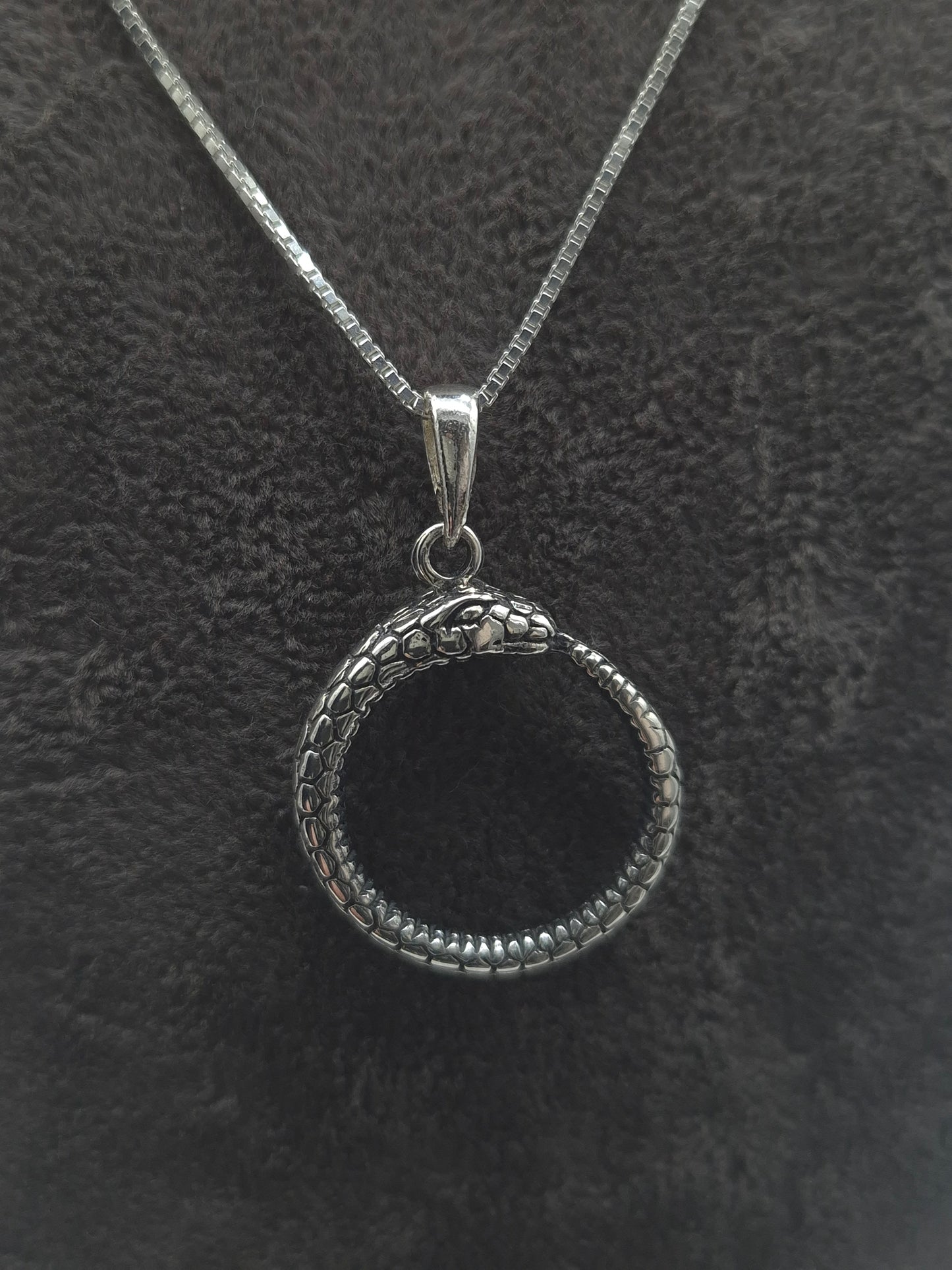 Silber Venezianerkette - Fuchsschwanzkette - Panzerkette 925 Schlange