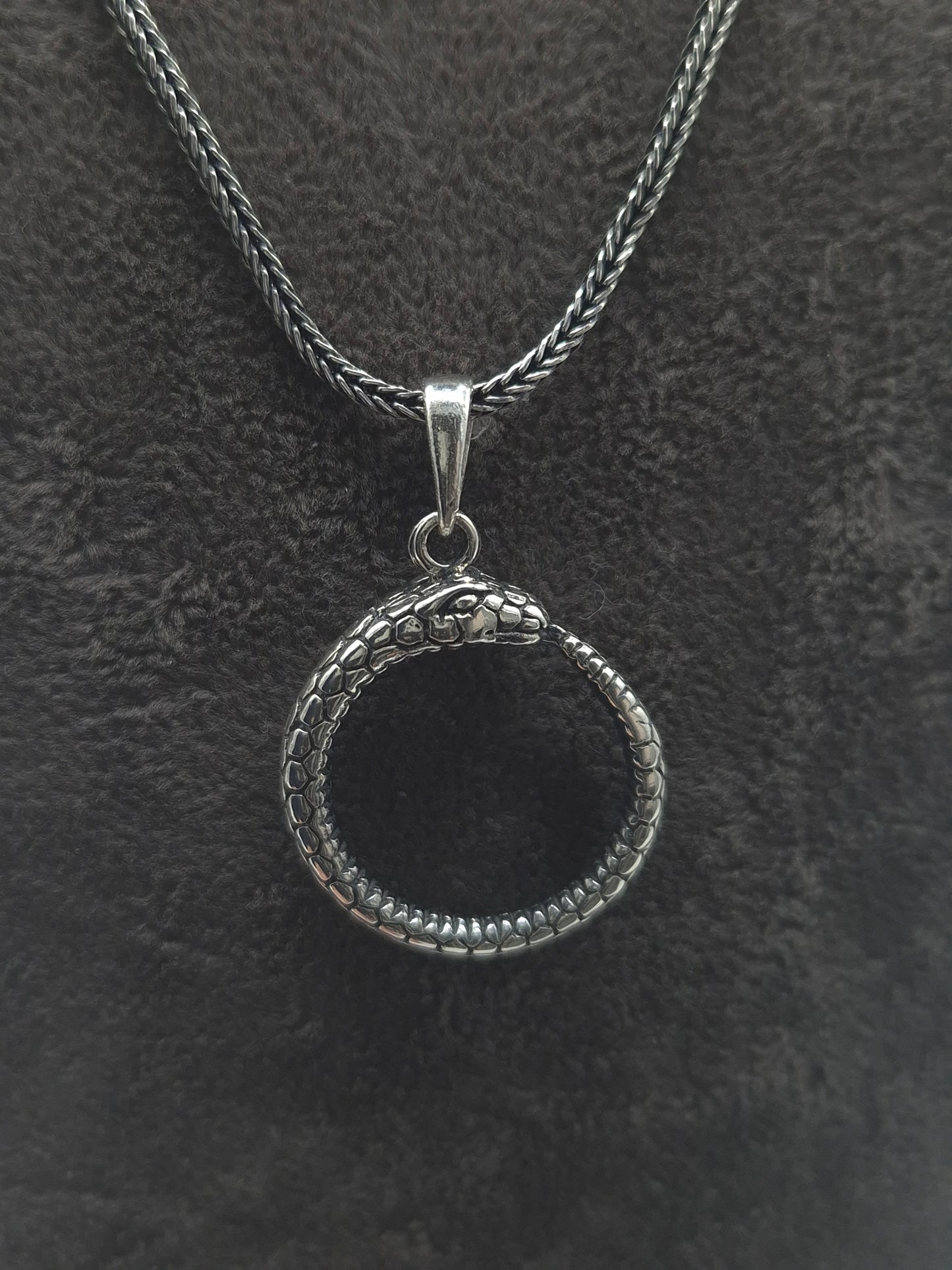 Silber Venezianerkette - Fuchsschwanzkette - Panzerkette 925 Schlange