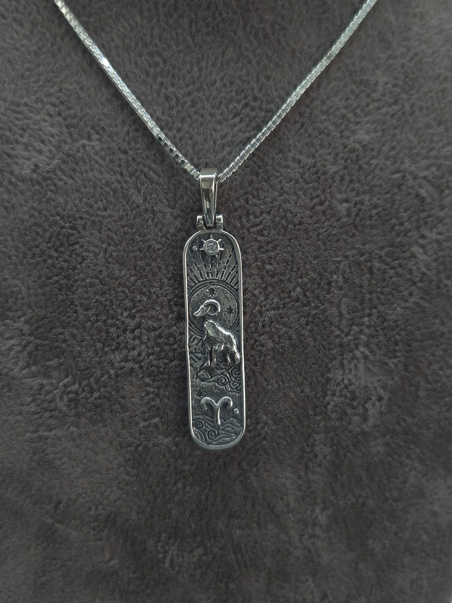 Silber Venezianerkette Sternzeichen-11 Designs zur Auswahl 925 Silberanhänger
