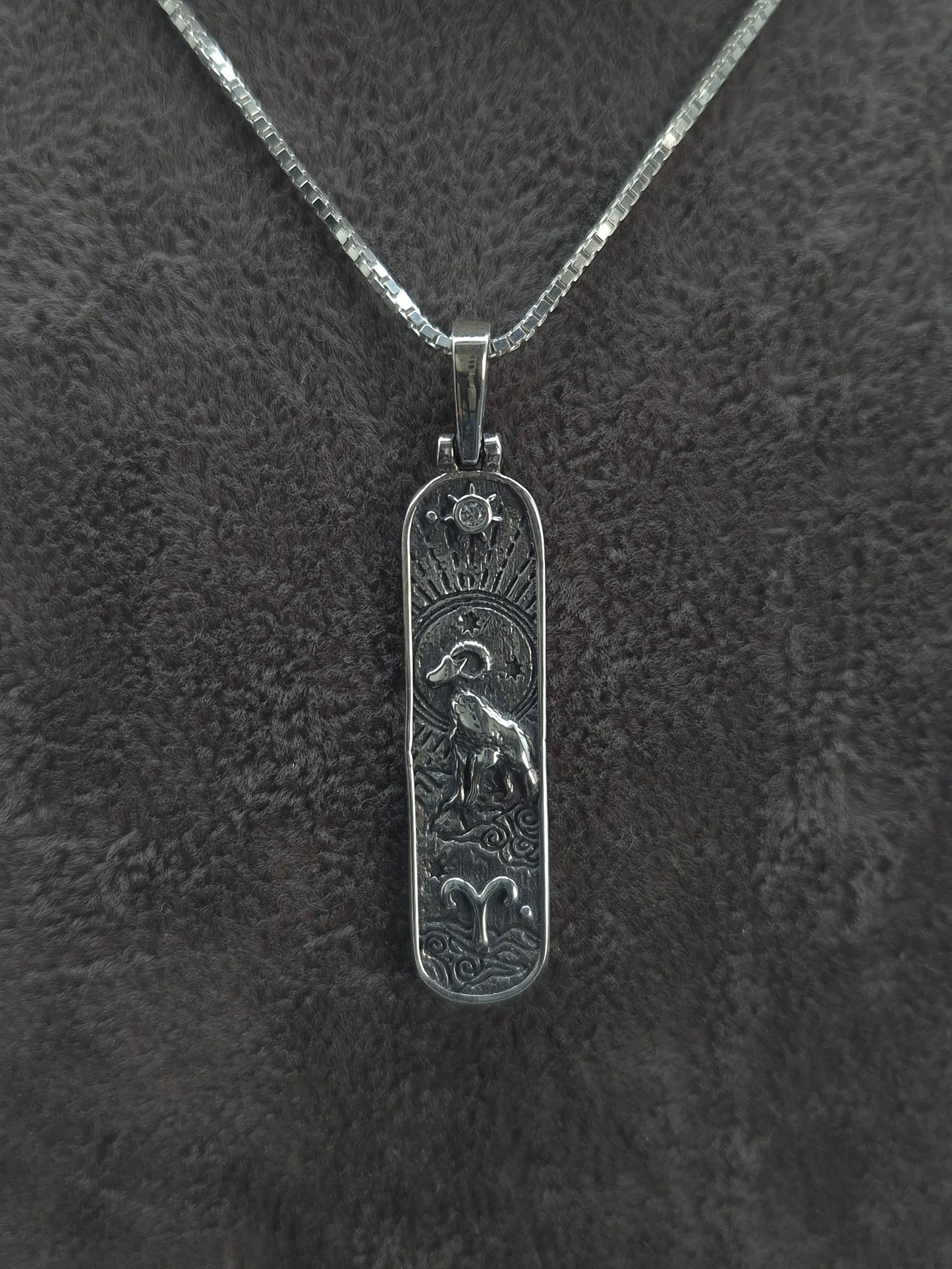 Silber Venezianerkette Sternzeichen-11 Designs zur Auswahl 925 Silberanhänger