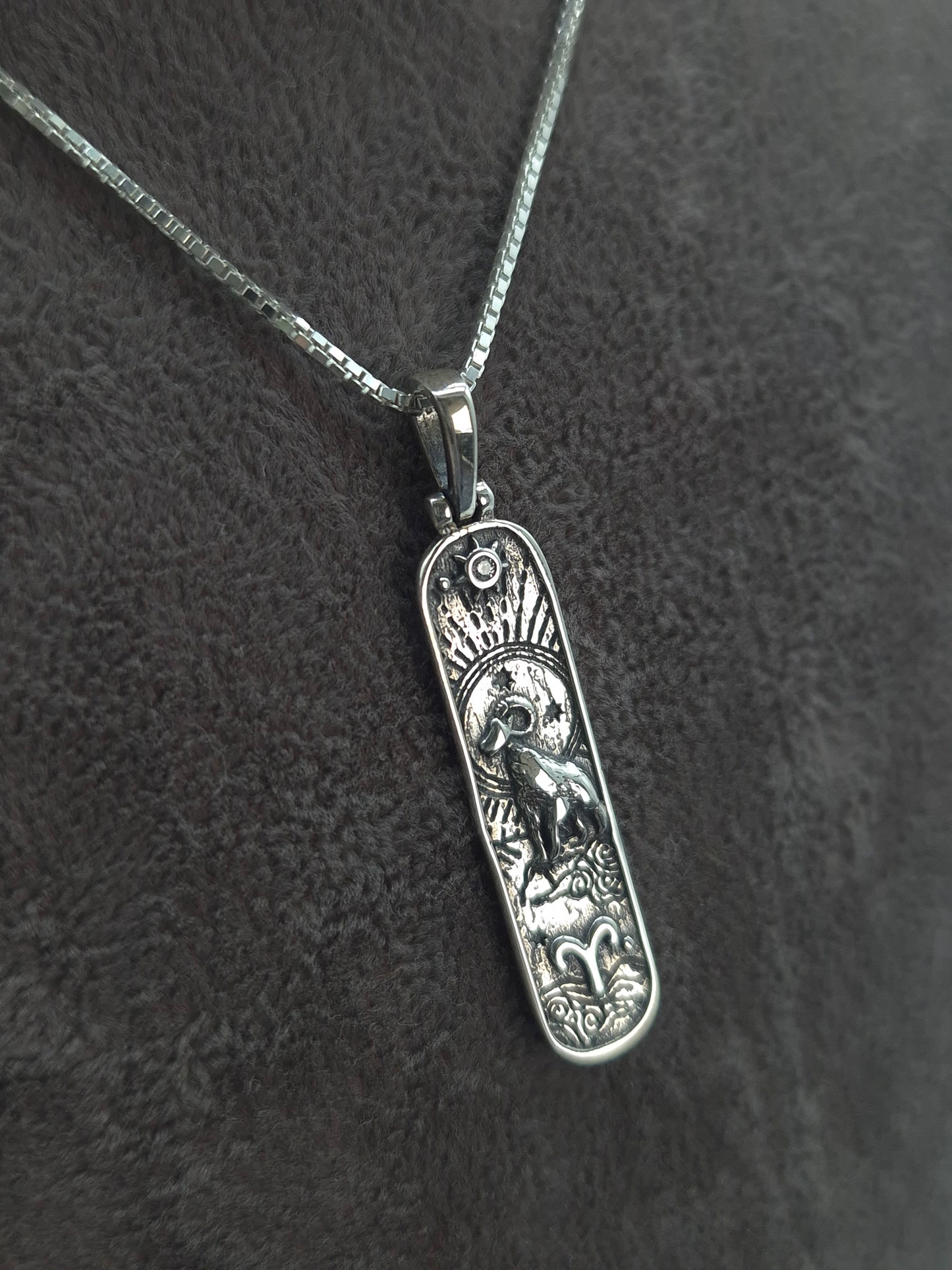 Silber Venezianerkette Sternzeichen-11 Designs zur Auswahl 925 Silberanhänger