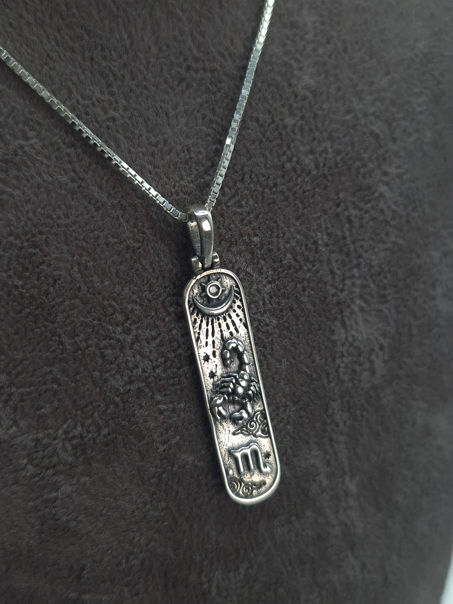 Silber Venezianerkette Sternzeichen-11 Designs zur Auswahl 925 Silberanhänger