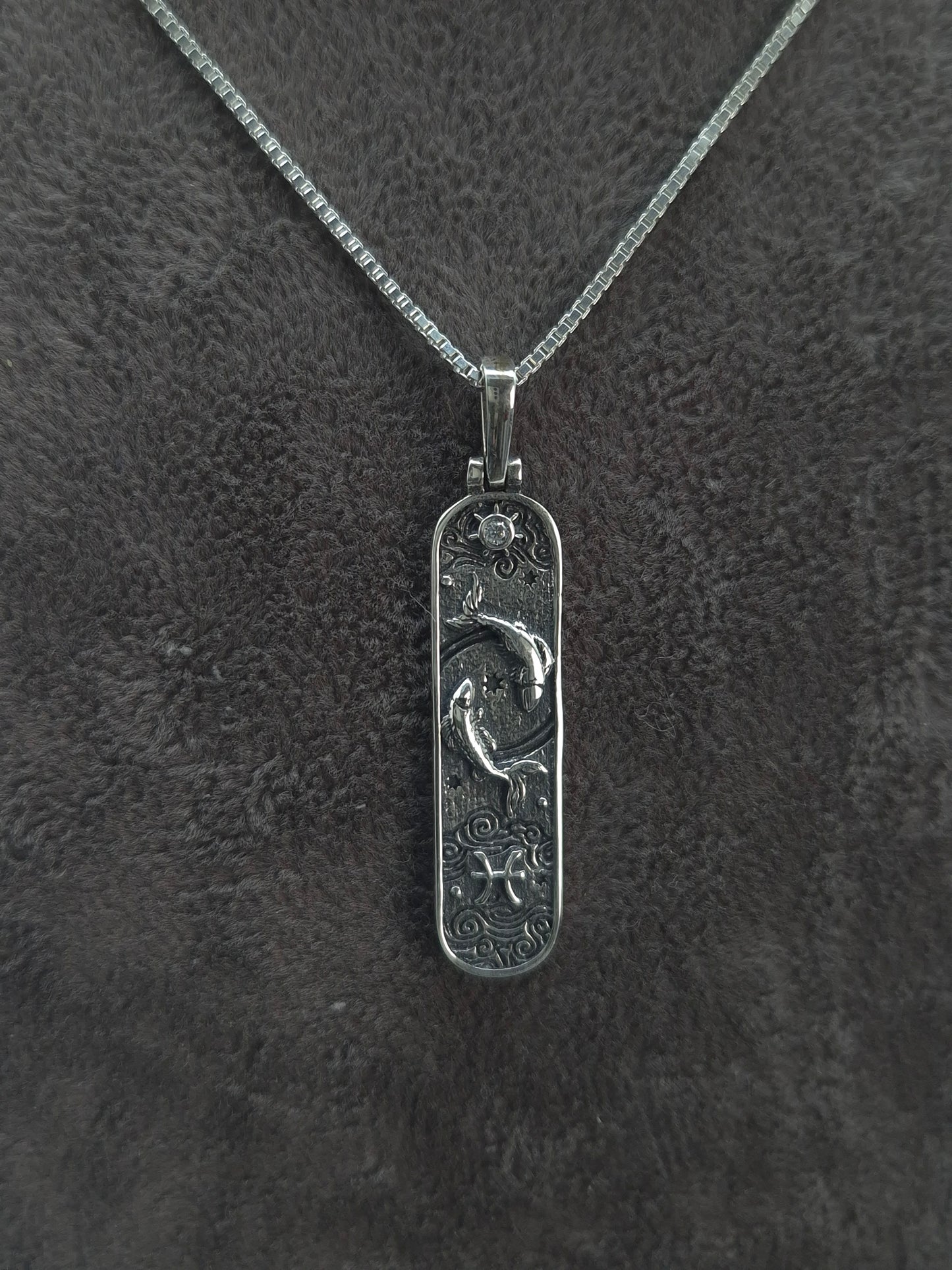 Silber Venezianerkette Sternzeichen-11 Designs zur Auswahl 925 Silberanhänger