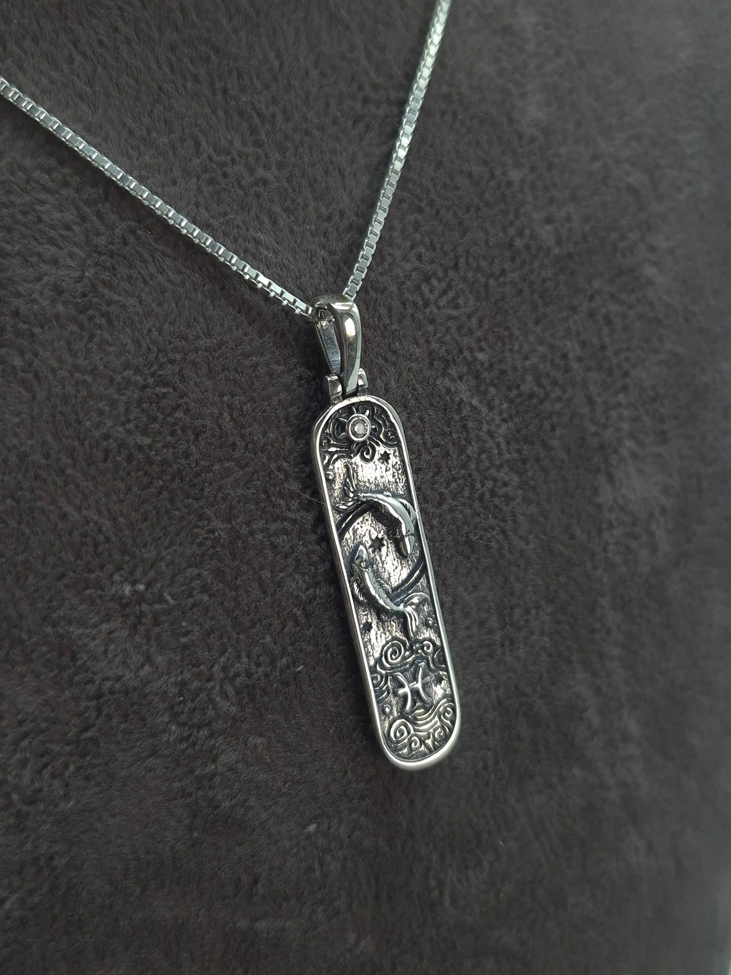 Silber Venezianerkette Sternzeichen-11 Designs zur Auswahl 925 Silberanhänger