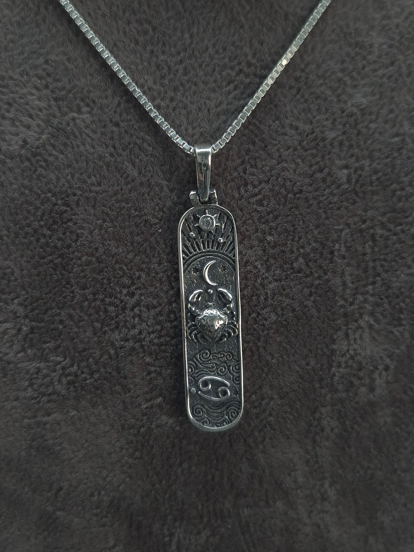 Silber Venezianerkette Sternzeichen-11 Designs zur Auswahl 925 Silberanhänger