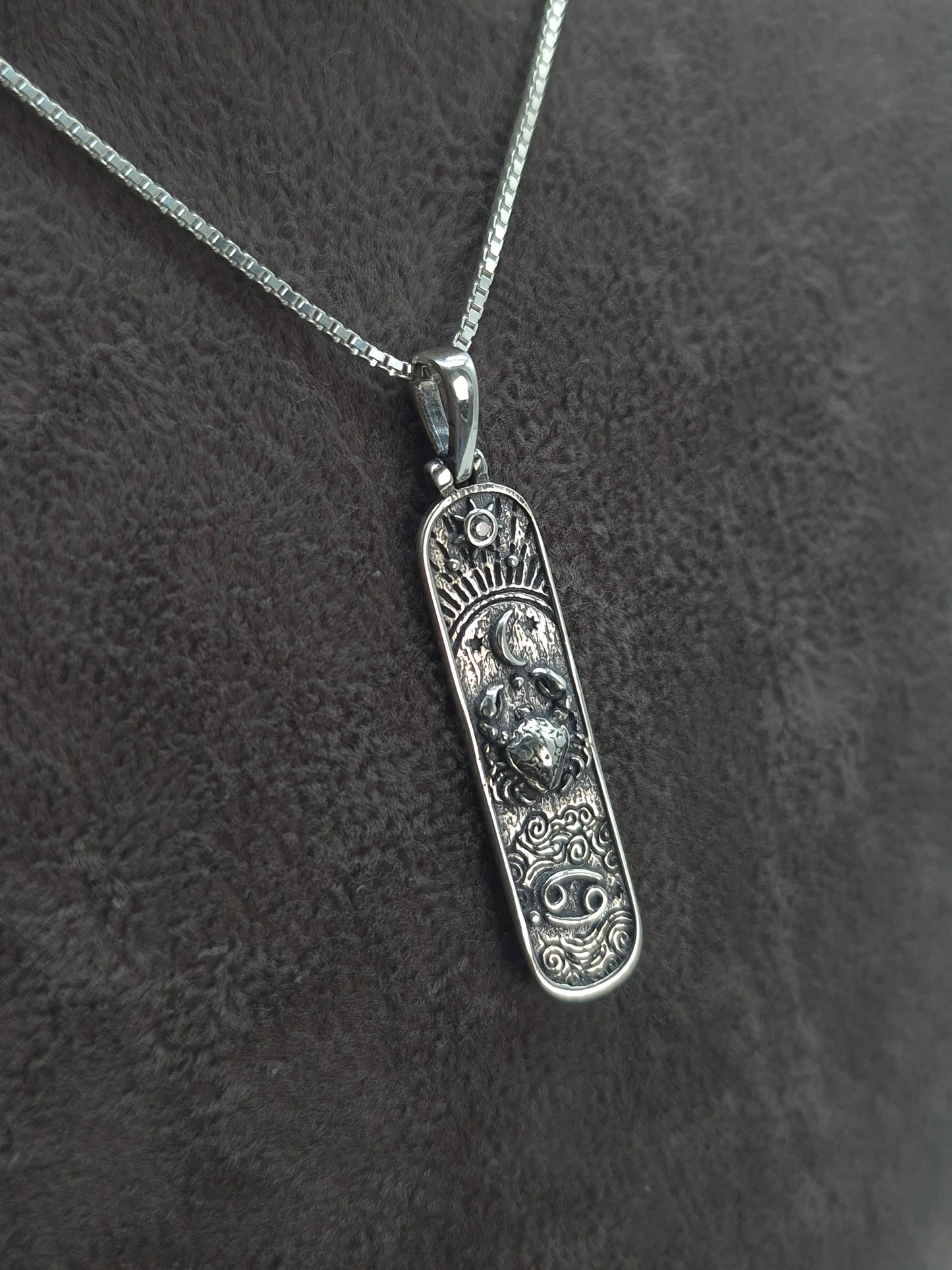 Silber Venezianerkette Sternzeichen-11 Designs zur Auswahl 925 Silberanhänger