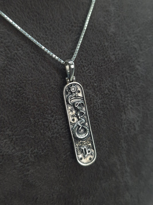 Silber Venezianerkette Sternzeichen-11 Designs zur Auswahl 925 Silberanhänger