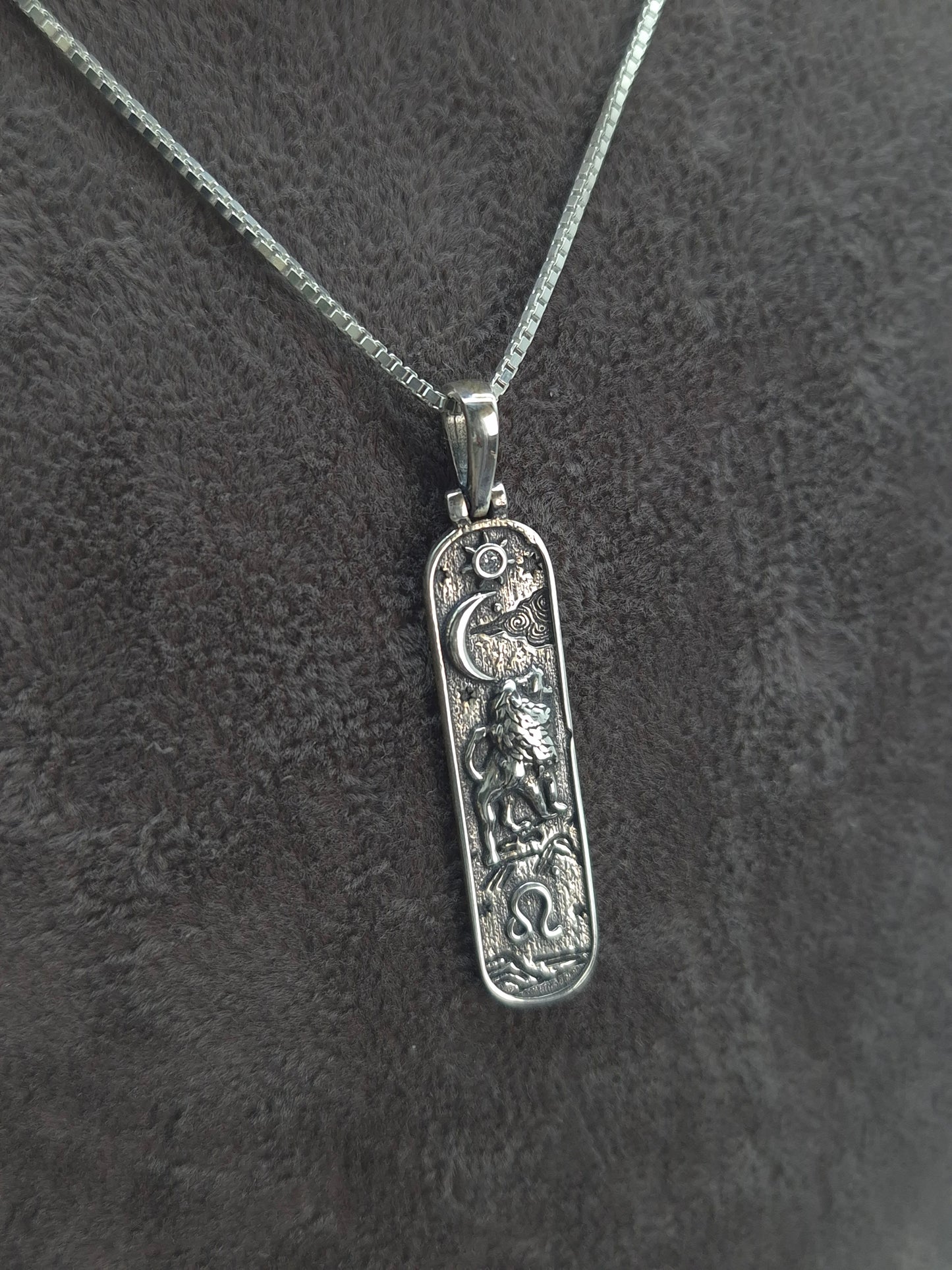 Silber Venezianerkette Sternzeichen-11 Designs zur Auswahl 925 Silberanhänger
