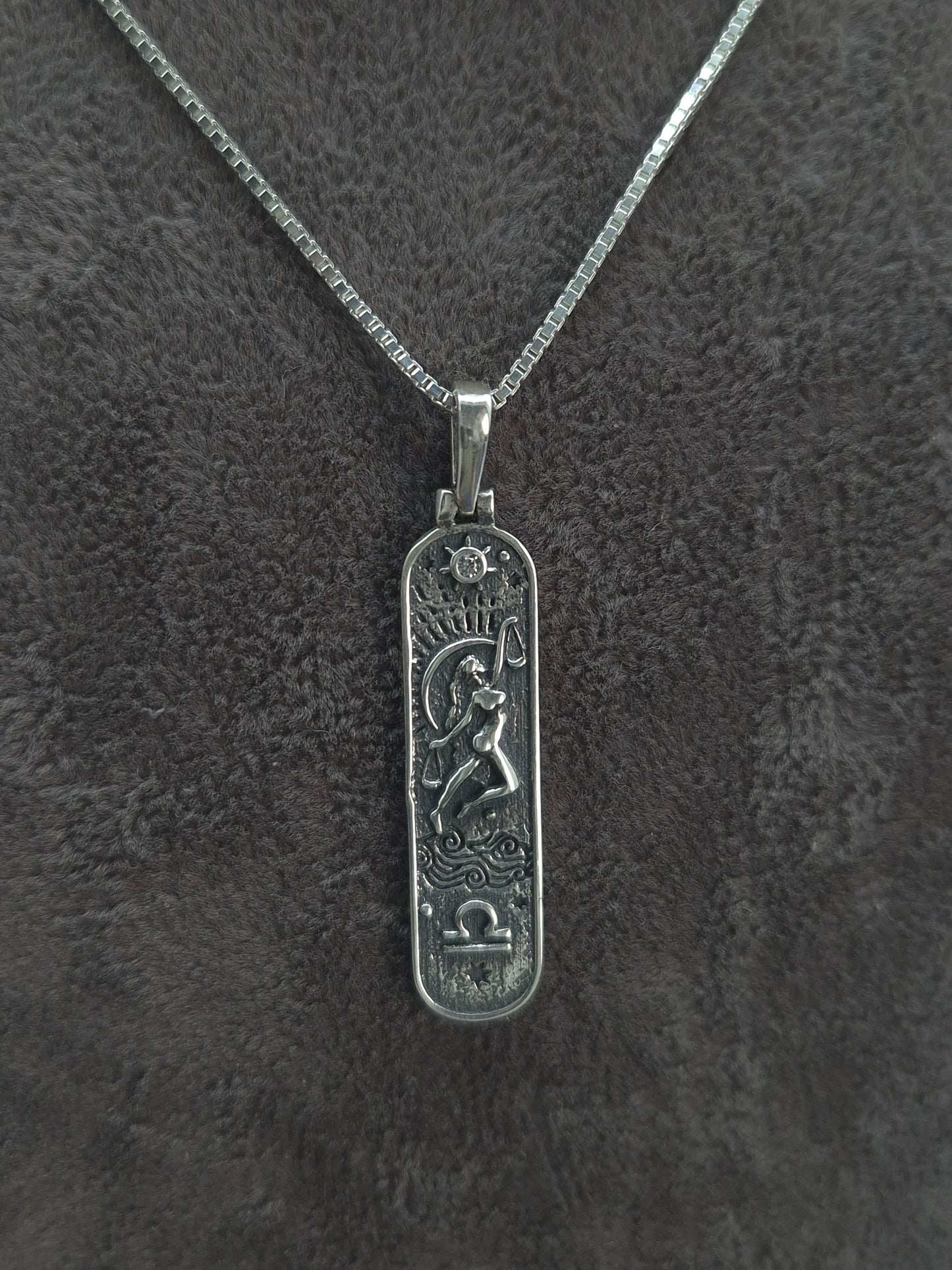 Silber Venezianerkette Sternzeichen-11 Designs zur Auswahl 925 Silberanhänger