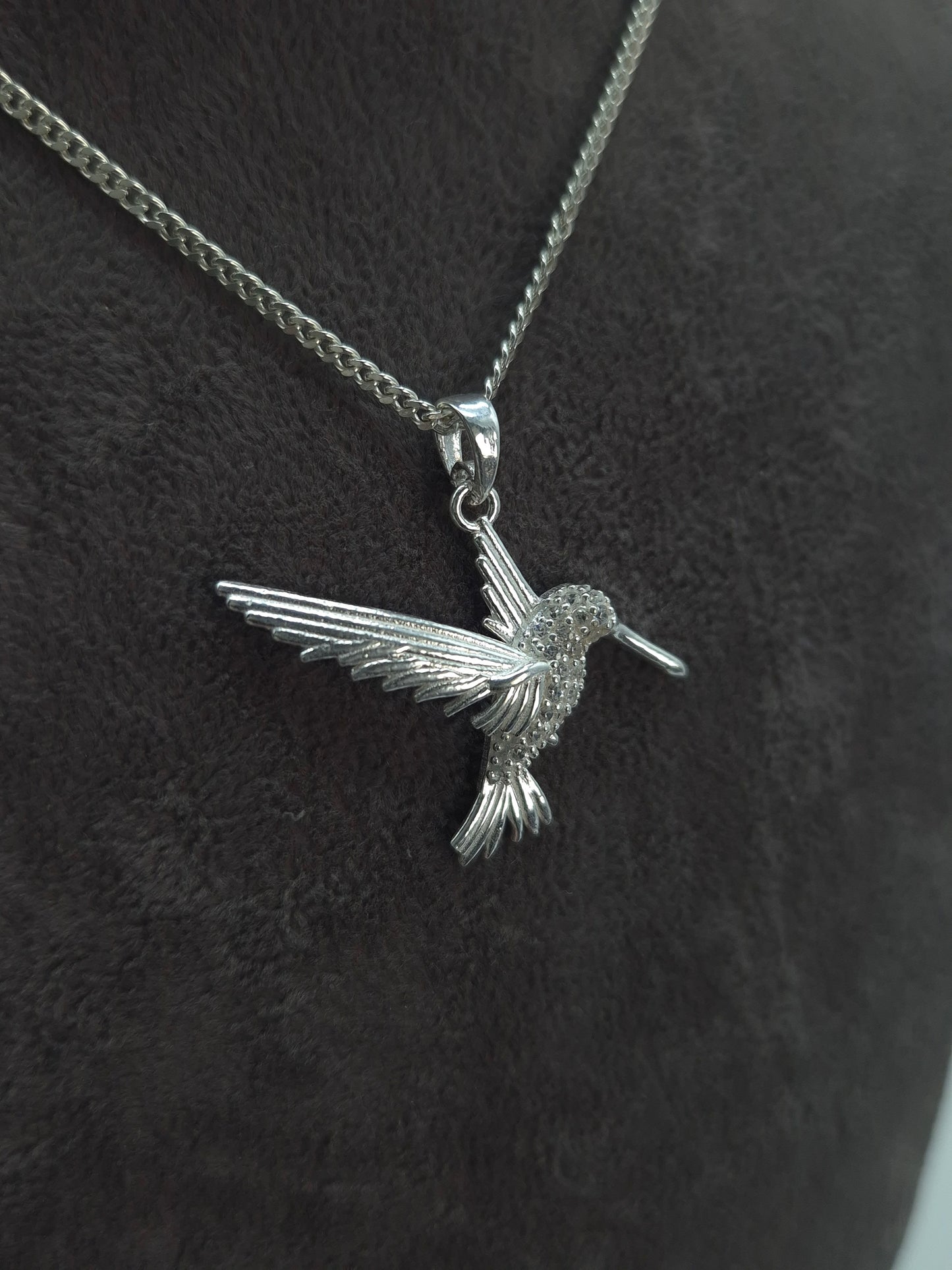 Silber Panzerkette oder Venezianerkette 925 Kolibri