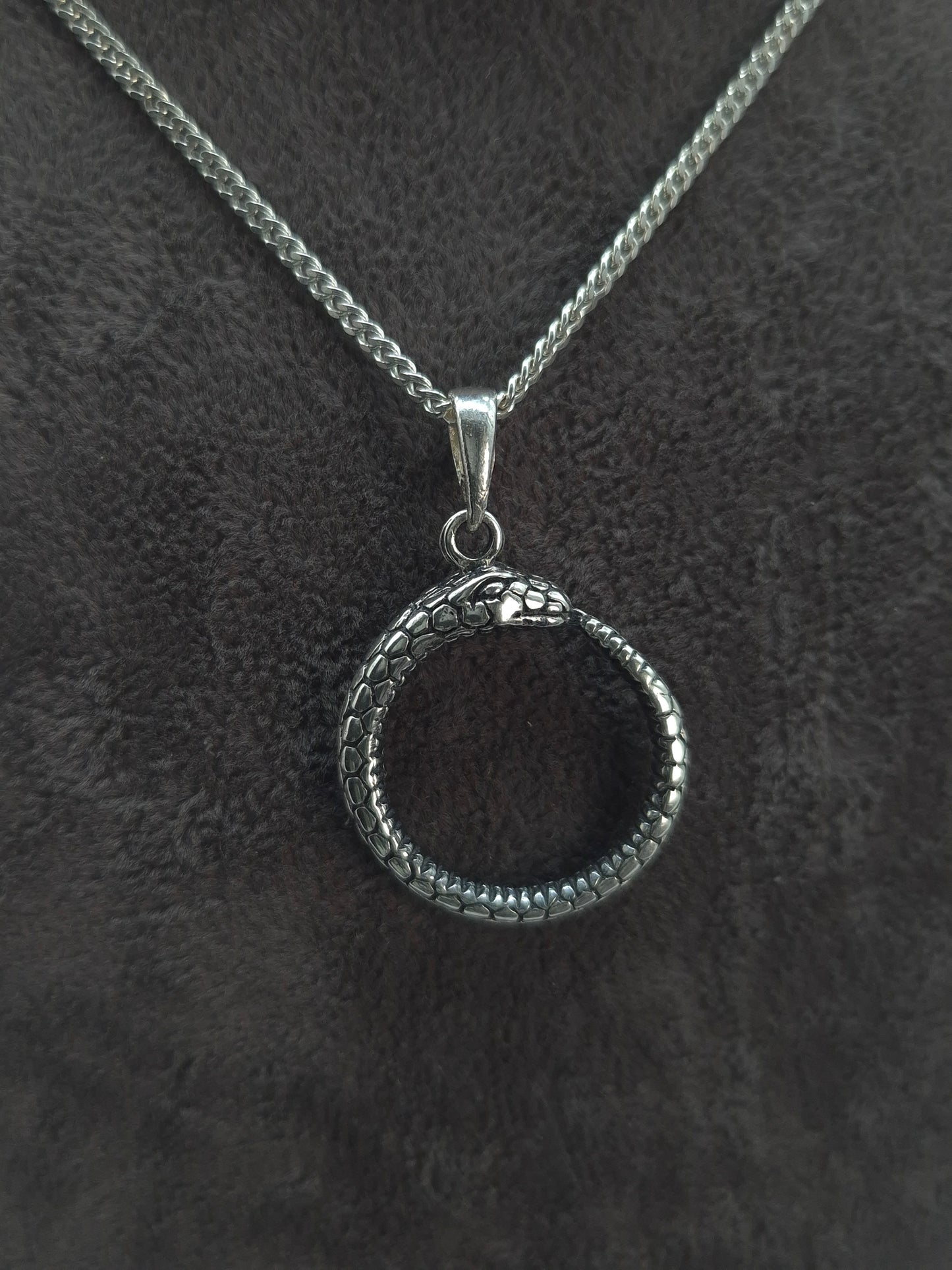 Silber Venezianerkette - Fuchsschwanzkette - Panzerkette 925 Schlange
