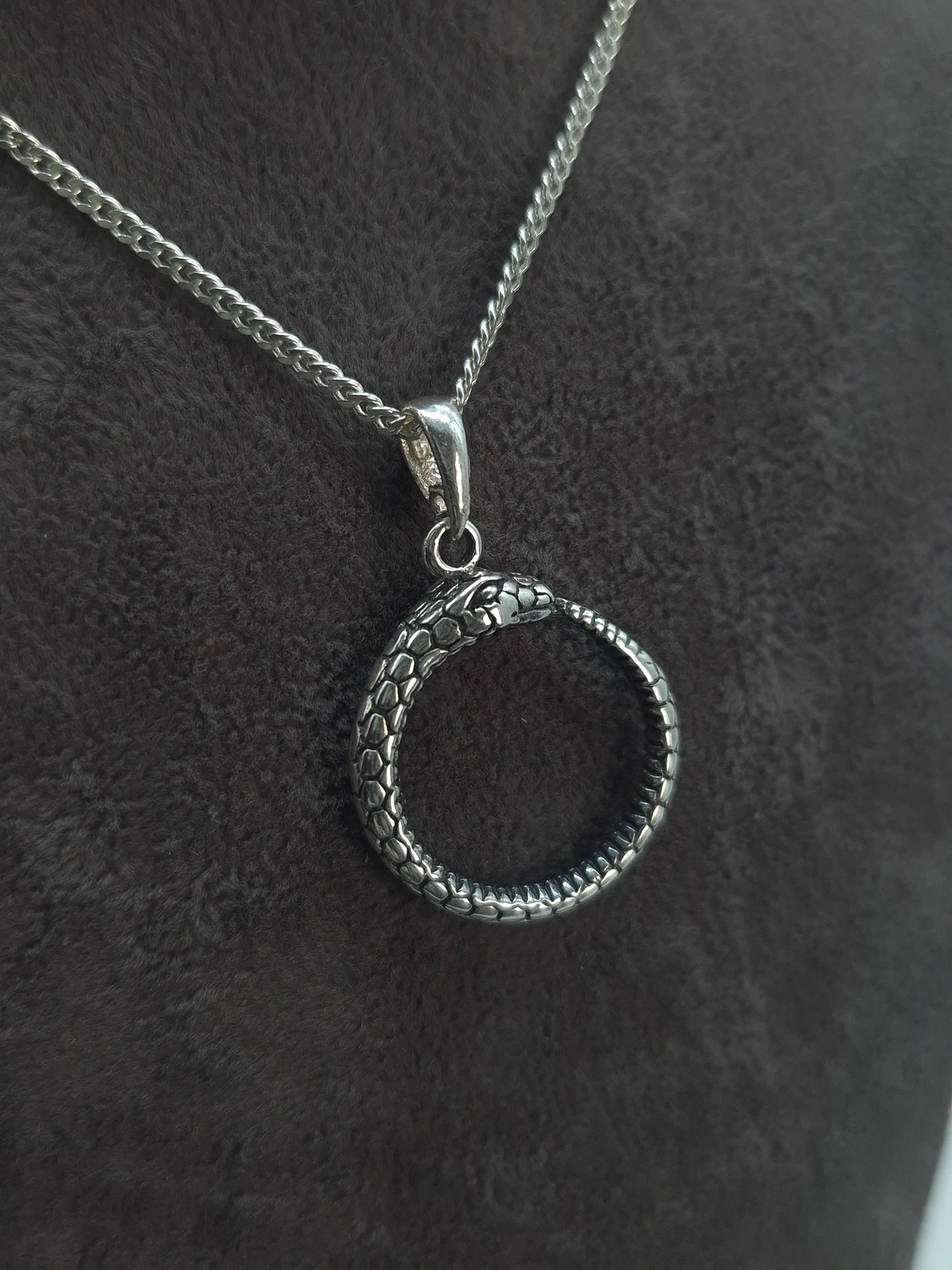 Silber Venezianerkette - Fuchsschwanzkette - Panzerkette 925 Schlange