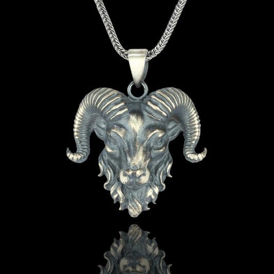 Silber Fuchsschwanzkette Widder