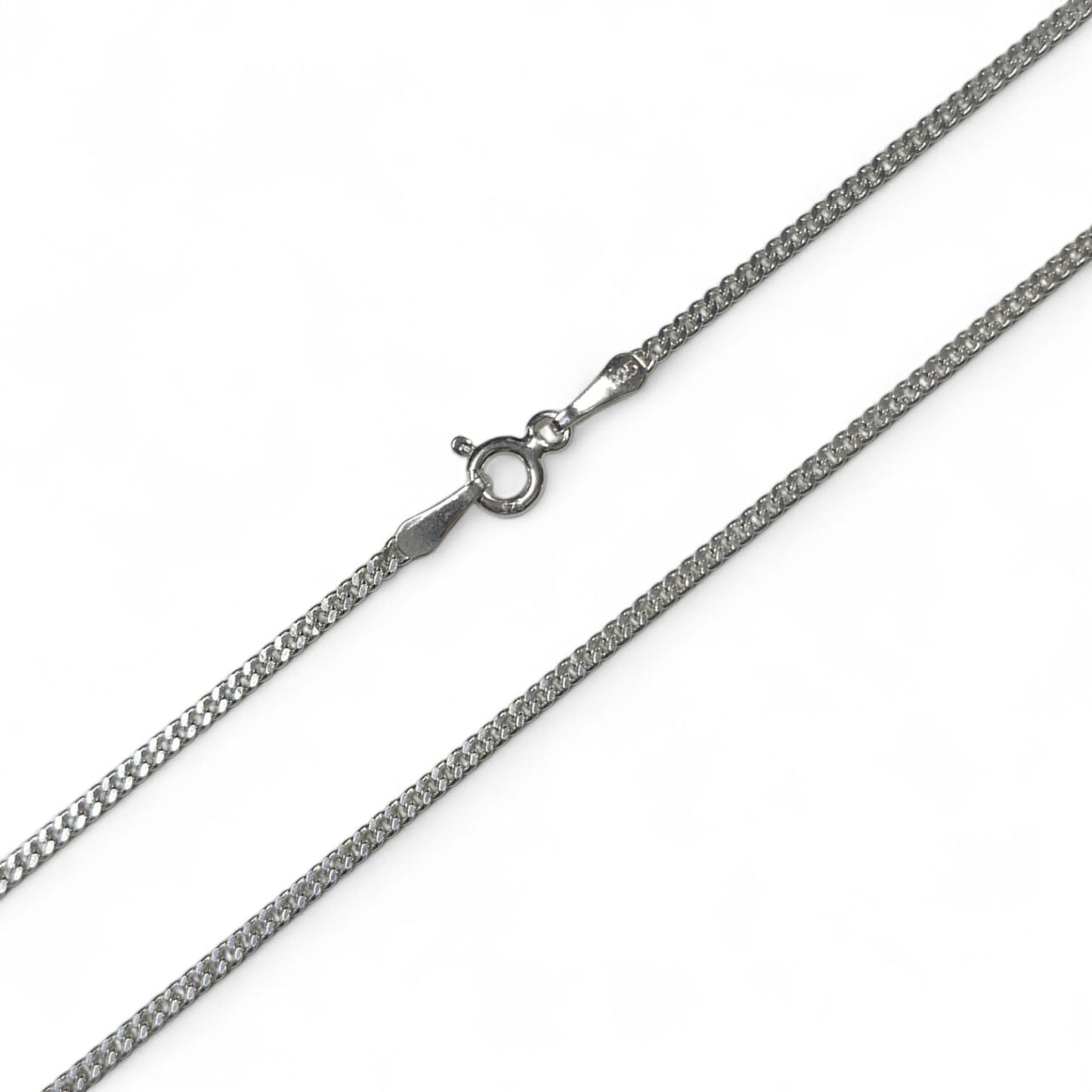 Silber Venezianerkette - Fuchsschwanzkette - Panzerkette 925 Schwert
