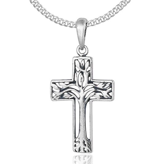 Silber Panzerkette Kreuz