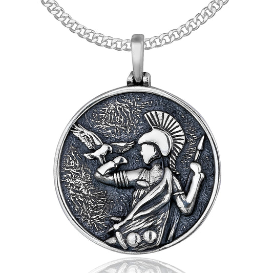 Silber Panzerkette Athena