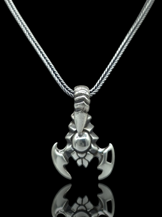 Silber Fuchsschwanzkette Skorpion
