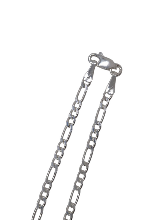 Silber Figarokette