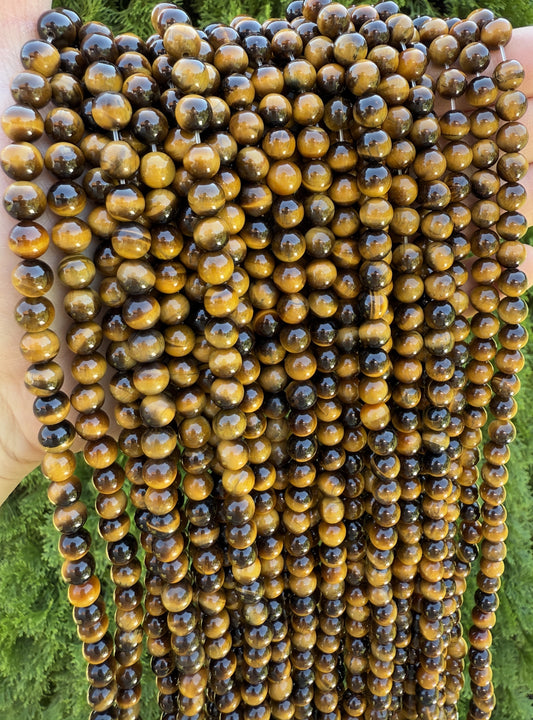 Perlenstränge Tigerauge in 6mm, 8mm und 10mm