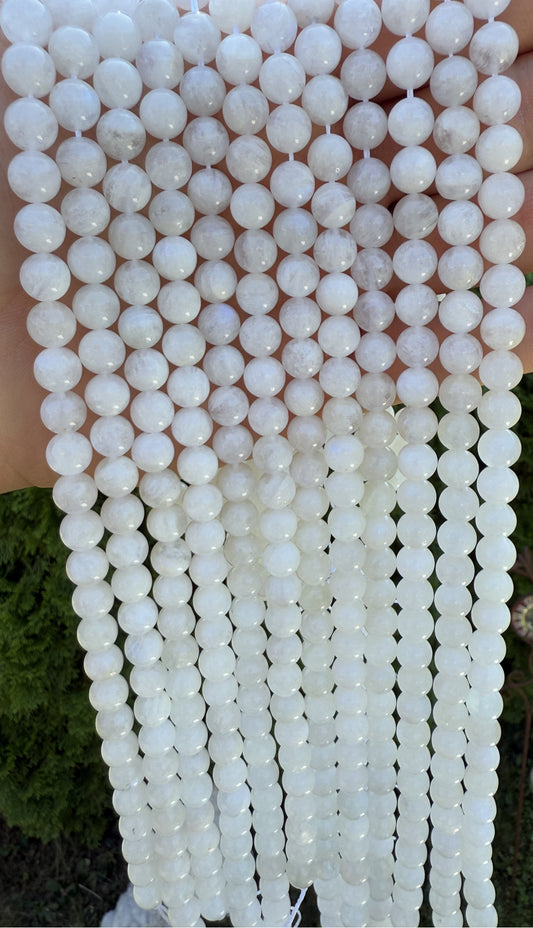 Perlenstränge Mondstein in 8mm